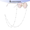 Kính mắt nữ vàng mới, dây xích thời trang, kính mát đọc sách, đính hạt, giảm giá 28.6k - Onetimingfine 5