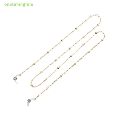 Kính mắt nữ vàng mới, dây xích thời trang, kính mát đọc sách, đính hạt, giảm giá 28.6k - Onetimingfine