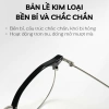 Kính mắt nửa gọng Latio KM208 - TR90 nhẹ siêu bền, kim loại chống ăn mòn, giá 300k 5
