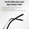 Kính mắt nửa gọng Latio KM208 - TR90 nhẹ siêu bền, kim loại chống ăn mòn, giá 300k 7