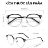 Kính mắt nửa gọng Latio KM208 - TR90 nhẹ siêu bền, kim loại chống ăn mòn, giá 300k 9