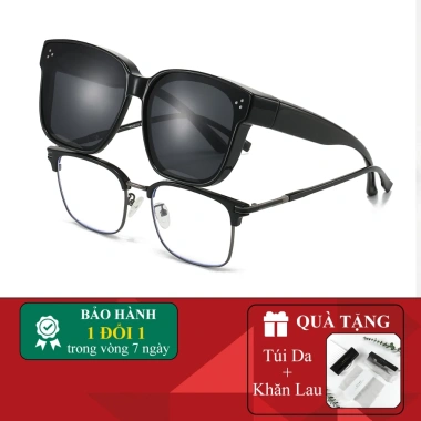 Kính mát phân cực ANDU đeo chồng cận và ngoài gọng, chống UV, siêu nhẹ 99.000₫