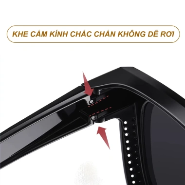 Kính mát phân cực ANDU đeo chồng cận và ngoài gọng, chống UV, siêu nhẹ 99.000₫ 5 Kính mát phân cực ANDU đeo chồng cận và ngoài gọng, chống UV, siêu nhẹ 99.000₫ 5
