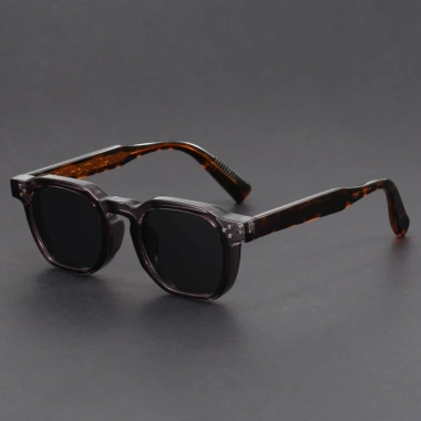 Kính Mát Phân Cực Boho Retro Khung Đa Giác Nam Nữ Ngoài Trời Cao Cấp Du Lịch