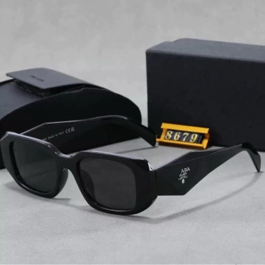 Kính Mát Pra-Da Dáng Vuông Nam Nữ Trendy - Kính Đi Biển Nhiều Màu 130k