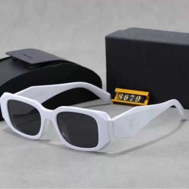 Kính Mát Pra-Da Dáng Vuông Nam Nữ Trendy - Kính Đi Biển Nhiều Màu 130k