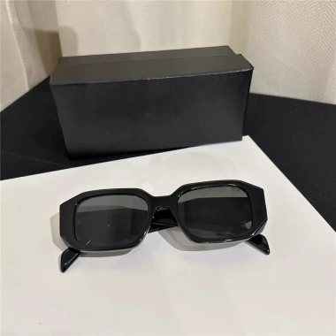 Kính Mát Pra-Da Dáng Vuông Nam Nữ Trendy - Kính Đi Biển Nhiều Màu 130k