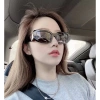 Kính Mát Pra-Da Dáng Vuông Nam Nữ Trendy - Kính Đi Biển Nhiều Màu 130k 7