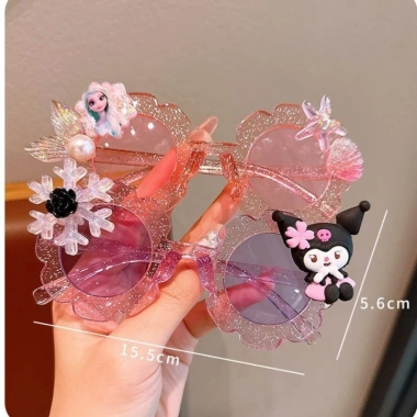 Kính Mát Trẻ Em Elsa Kuromi Phân Cực UV Chống Nắng Thời Trang Quà Sinh Nhật 5 Kính Mát Trẻ Em Elsa Kuromi Phân Cực UV Chống Nắng Thời Trang Quà Sinh Nhật 5