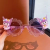 Kính Mát Trẻ Em Elsa Kuromi Phân Cực UV Chống Nắng Thời Trang Quà Sinh Nhật 9