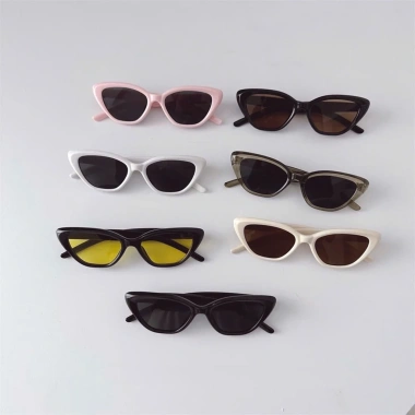 Kính Mát Trẻ Em Mắt Mèo Retro Chống UV K03 BiNgoKids - Giá Chỉ 42.000 Đ