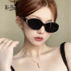 Kính Mát WeFlower Gọng Oval Đen Thời Trang Nữ Giảm 22% Chỉ 17.280đ