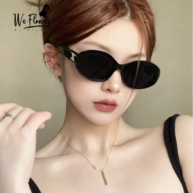 Kính Mát WeFlower Gọng Oval Đen Thời Trang Nữ Giảm 22% Chỉ 17.280đ