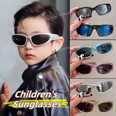 Kính Mát Y2K Trẻ Em Chống UV Thể Thao Đi Xe Đạp Bé Trai Bé Gái - Giá 45.400 VND