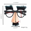 Kính ngộ nghĩnh hài hước ria mép đen & lông mày - Cosplay bữa tiệc chỉ 58.771₫ 2