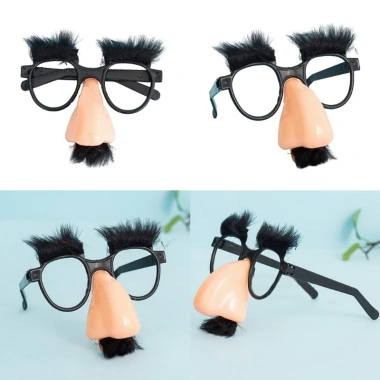Kính ngộ nghĩnh hài hước ria mép đen & lông mày - Cosplay bữa tiệc chỉ 58.771₫