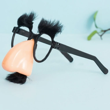 Kính ngộ nghĩnh hài hước ria mép đen & lông mày - Cosplay bữa tiệc chỉ 58.771₫