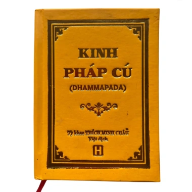 Kinh Pháp Cú Bìa Vàng Khổ Nhỏ - Sách Tâm Linh Giá Ưu Đãi 62.000đ 2
