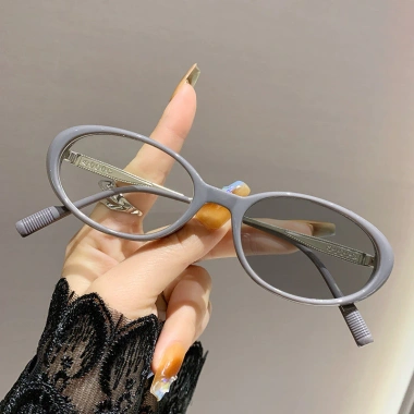 Kính quang thị giác bầu dục độ phân giải cao 0-400°, chống ánh sáng xanh, cạnh dày, gọng nhỏ cho nam và nữ 3 Kính quang thị giác bầu dục độ phân giải cao 0-400°, chống ánh sáng xanh, cạnh dày, gọng nhỏ cho nam và nữ 3