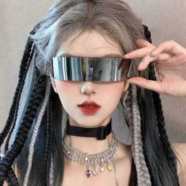 Kính Râm Chữ Nhật Hàn Quốc Unisex PK05: Phong Cách Hiphop Hiện Đại, Giá 38.000₫