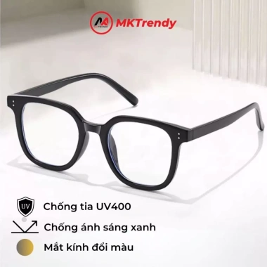 Kính râm đổi màu MKTRENDY gọng vuông nhựa, chống UV & ánh sáng xanh, nam nữ – 122.712₫ 2
