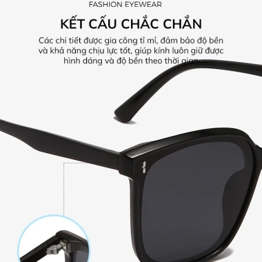 Kính râm ELASHION E30 thời trang nam nữ - Chống UV, thiết kế basic, chỉ 209.000₫