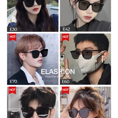 Kính râm ELASHION E30 thời trang nam nữ - Chống UV, thiết kế basic, chỉ 209.000₫ 7 Kính râm ELASHION E30 thời trang nam nữ - Chống UV, thiết kế basic, chỉ 209.000₫ 7