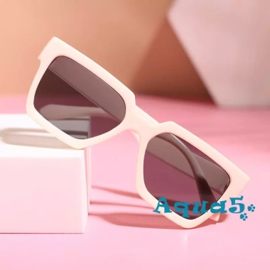 Kính râm gọng vuông cho bé 0-8 tuổi, chống tia UV, thiết kế đáng yêu, bảo vệ mắt