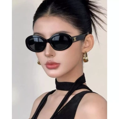 Kính râm INNI 2.026 Nữ Form Oval Gọng TR Chống UV Cao Cấp Đi chơi du lịch 69k