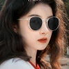 Kính râm LATIO KM138 - Gọng tròn cổ điển, khung kim loại bền, UV400, chỉ 225k 3