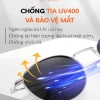 Kính râm LATIO KM138 - Gọng tròn cổ điển, khung kim loại bền, UV400, chỉ 225k 6