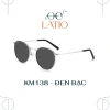 Kính râm LATIO KM138 - Gọng tròn cổ điển, khung kim loại bền, UV400, chỉ 225k 10