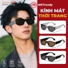 Kính râm mắt mèo MKTRENDY gọng cong 2.025 nam nữ chống UV phong cách T16 - 179.000₫