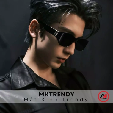 Kính râm mắt mèo MKTRENDY gọng cong 2.025 nam nữ chống UV phong cách T16 - 179.000₫ 9