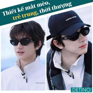 Kính râm mắt mèo nam K29 thời trang, chống UV, phù hợp đi biển, chụp hình - Giá ưu đãi 129k