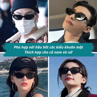 Kính râm mắt mèo nam K29 thời trang, chống UV, phù hợp đi biển, chụp hình - Giá ưu đãi 129k