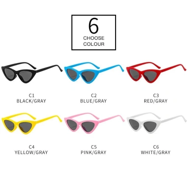 Kính râm mắt mèo thời trang nữ, kiểu dáng trẻ trung, bảo vệ UV, giảm giá 30% chỉ 29.999₫ 7 Kính râm mắt mèo thời trang nữ, kiểu dáng trẻ trung, bảo vệ UV, giảm giá 30% chỉ 29.999₫ 7