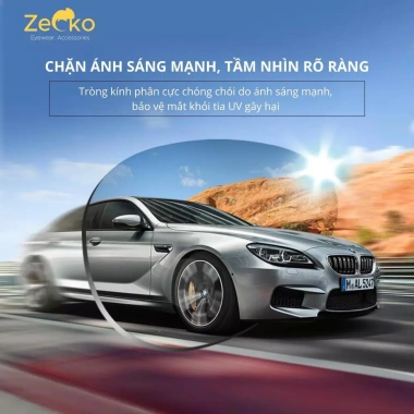 Kính râm nam nữ Zecko SGP16 - Tròng phân cực, chống UV, giảm chói, 279.000₫