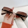 Kính râm nữ không vành UV400 Gradient Retro - Phong cách biển giá 49.680 3
