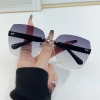 Kính râm nữ không vành UV400 Gradient Retro - Phong cách biển giá 49.680 6