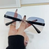 Kính râm nữ không vành UV400 Gradient Retro - Phong cách biển giá 49.680 10