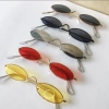Kính râm oval nhỏ nam nữ phong cách hiphop cá tính thời trang chụp hình 10.000đ