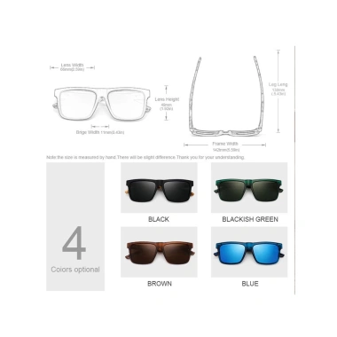 Kính Râm Phân Cực Siêu Nhẹ UV400 Kiểu Cổ Điển Unisex - Giá Ưu Đãi 186.732 VND
