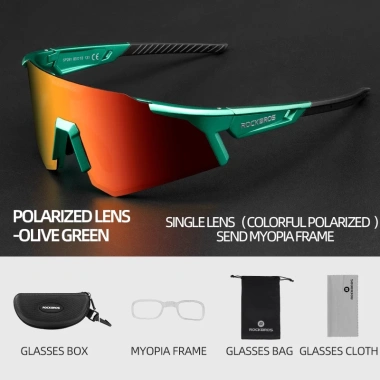 Kính Râm Thể Thao Rockbros Photochromic Cận Thị - Chạy Xe Đạp Ngoài Trời, Giảm còn 503.215₫ 11