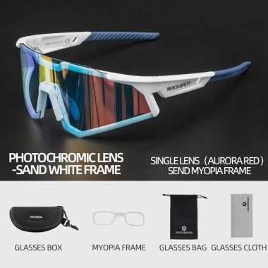 Kính Râm Thể Thao Rockbros Photochromic Cận Thị - Chạy Xe Đạp Ngoài Trời, Giảm còn 503.215₫ 14