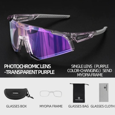 Kính Râm Thể Thao Rockbros Photochromic Cận Thị - Chạy Xe Đạp Ngoài Trời, Giảm còn 503.215₫ 15