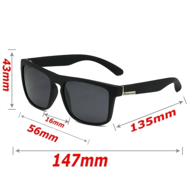 Kính râm thể thao thời trang nam nữ, cổ điển UV400 phân cực, phù hợp xe đạp, du lịch, câu cá – 81.000₫