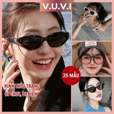 Kính Râm Thời Trang Nữ Nhiều Màu Siêu Xinh Giá 10k Giảm Giá - Đa Dạng Mẫu Mã Đi Biển