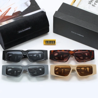 Kính râm Unisex 2.024 – Kiểu cổ điển Châu Âu Mỹ, khung vuông rỗng, 99.889 VND