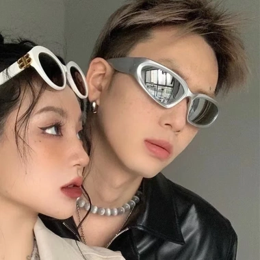 Kính Rapper Unisex Elip Cực Ngầu Ulzzang - Kính Mắt Mèo Giá chỉ 25.000 VND